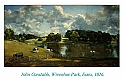 CONSTABLE - John Constable - Wivenhoe Park